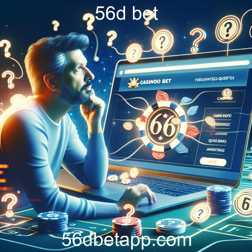 Explorando a Seção de Perguntas Frequentes no 56d Bet